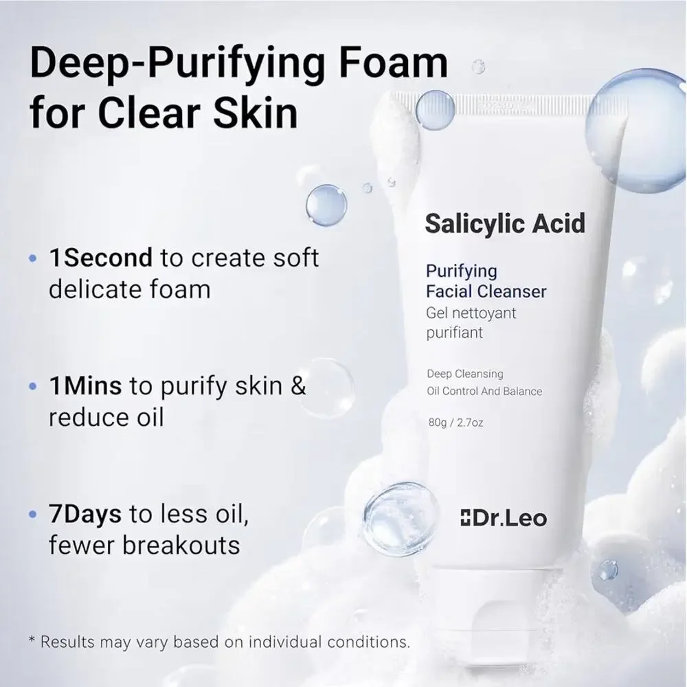 Dr.Leo Acne Buster Set Drying Lotion+Cleanser+Clay Mask Salicylic+Niacin